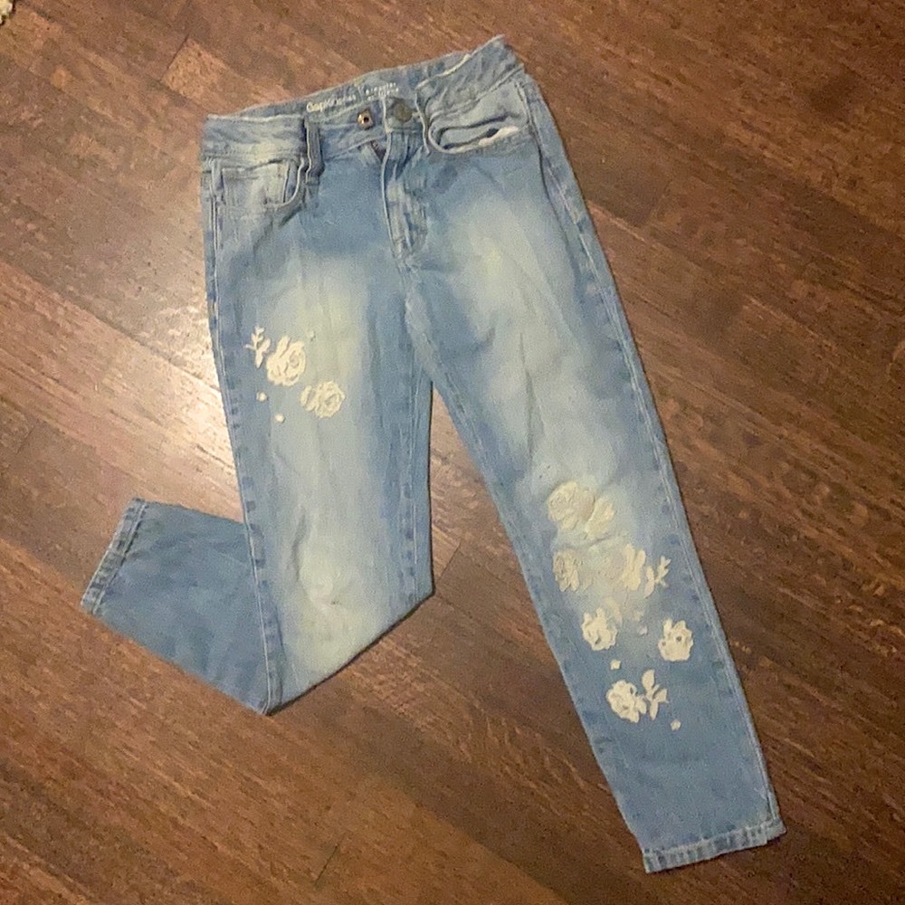 Gap Floral Girlfriend Jean 6